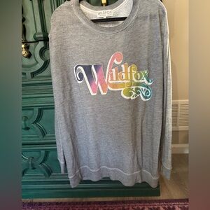 Wildfox Gray Tunic Top